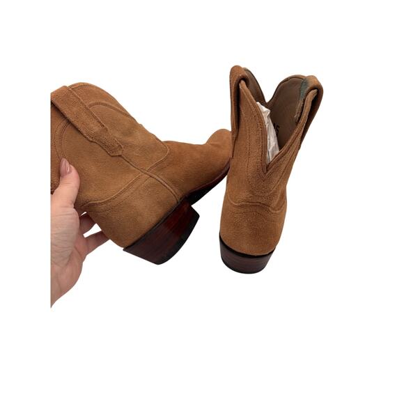 Tecovas The Lucy Calfskin Western Bootie Boot Size 8 B - Picture 7 of 10